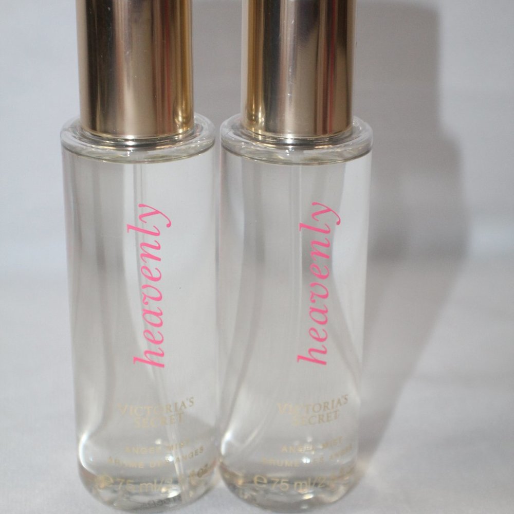 Victoria's Secret Heavenly  Fragrance Body Angel Mist (2x) 2.5 oz (5.0 fl oz)
